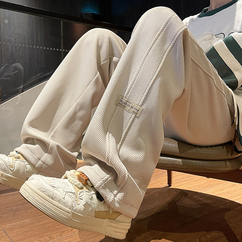 痞帅裤子男童冬季学生儿童2025新款休闲长裤加绒男孩运动裤洋