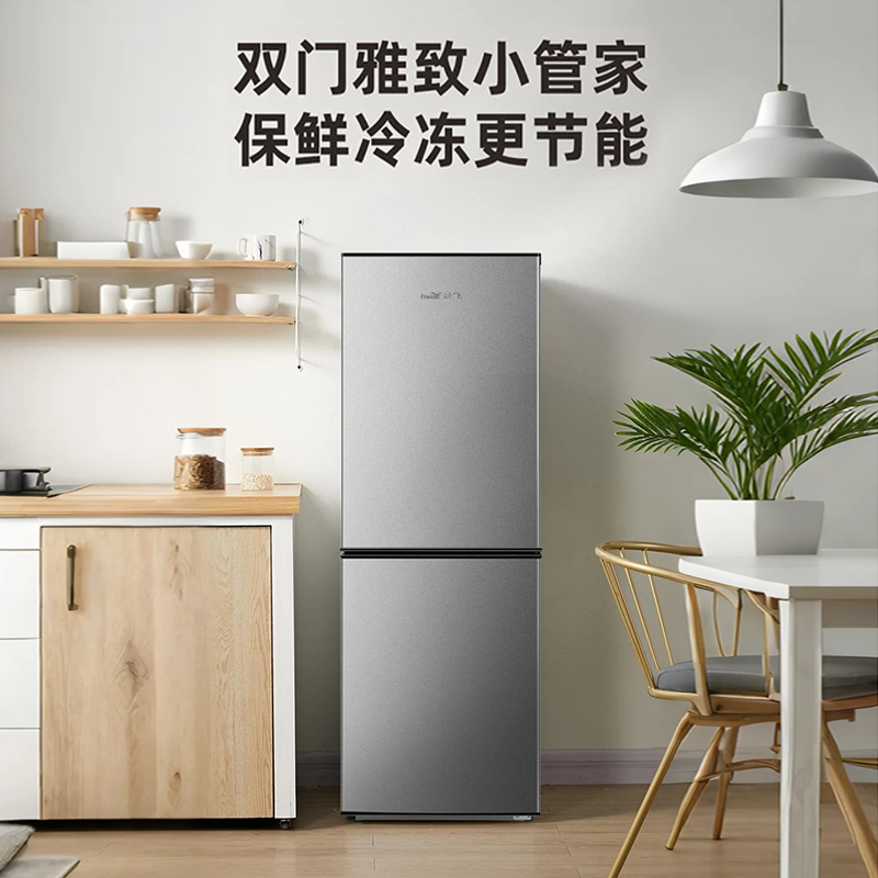 新飞双门家用节能出租房宿舍冷藏冷冻超薄小型两门双开门三门冰箱